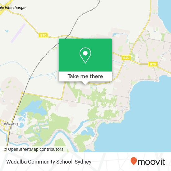 Wadalba Community School map