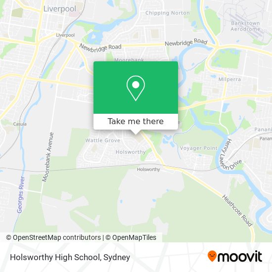 Holsworthy High School map