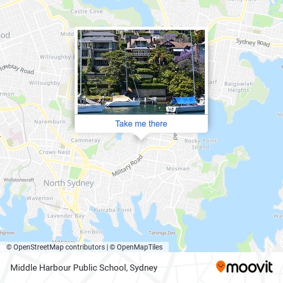 Middle Harbour Public School map