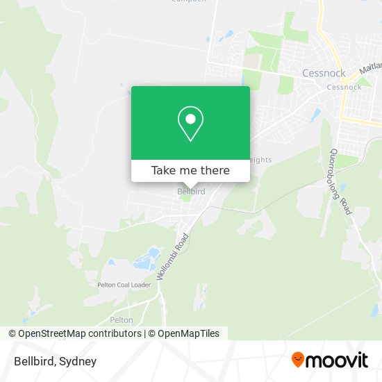 Bellbird map