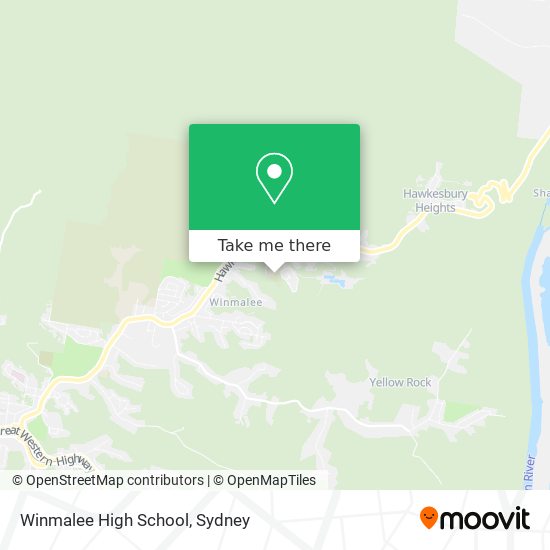 Winmalee High School map
