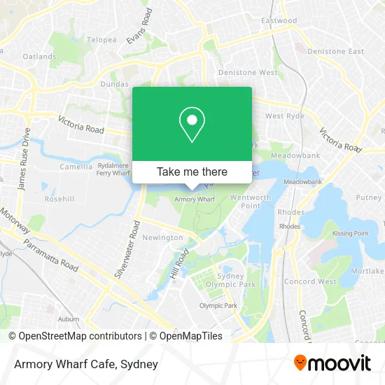 Armory Wharf Cafe map
