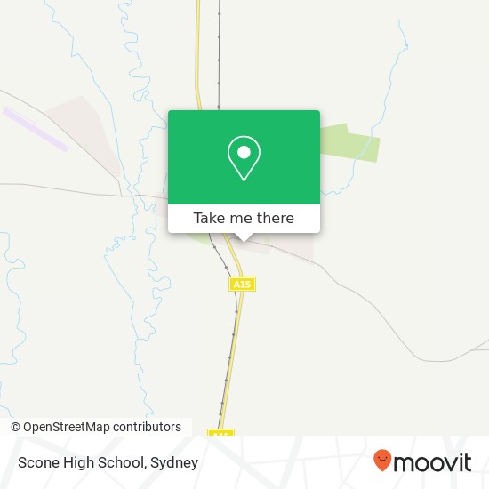 Scone High School map