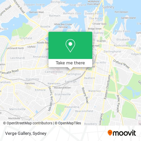 Verge Gallery map