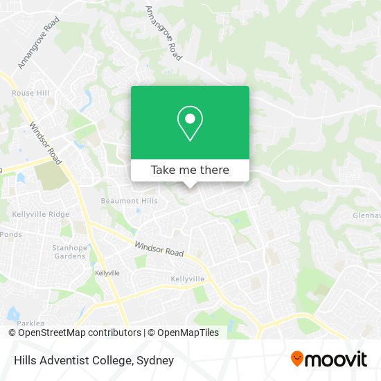 Hills Adventist College map