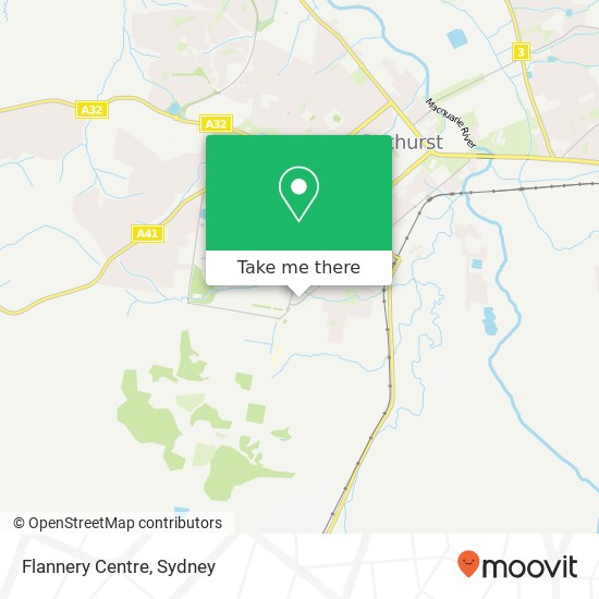 Flannery Centre map