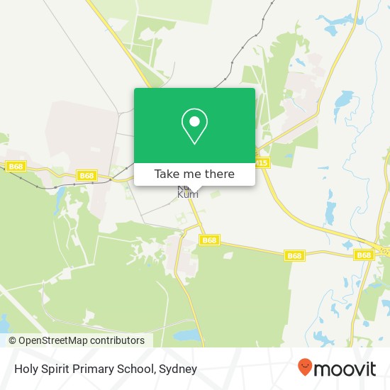 Holy Spirit Primary School map