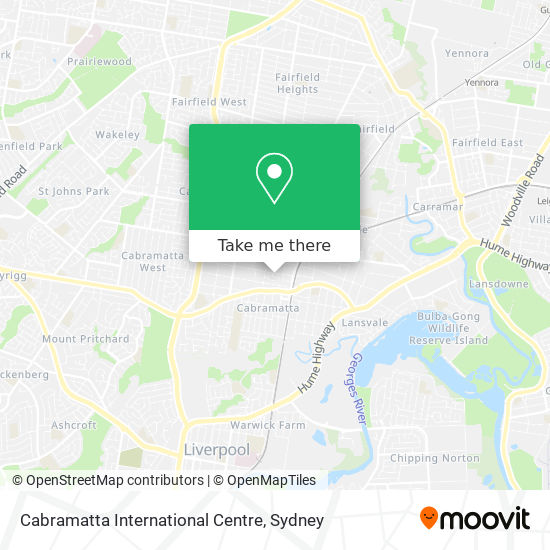 Cabramatta International Centre map