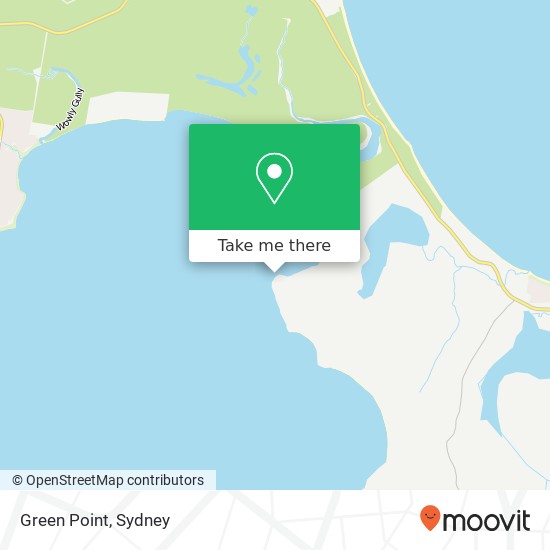 Green Point map
