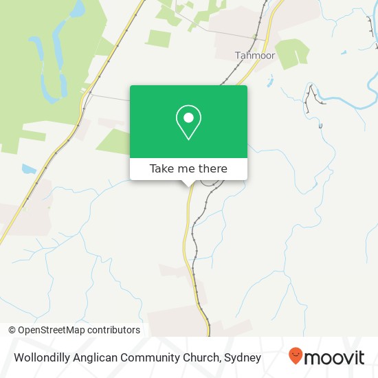 Wollondilly Anglican Community Church map
