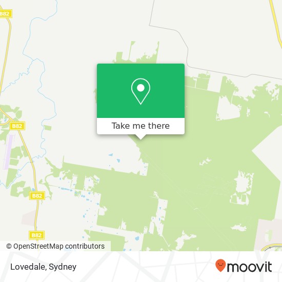 Lovedale map