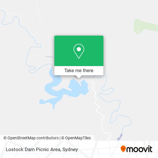 Lostock Dam Picnic Area map