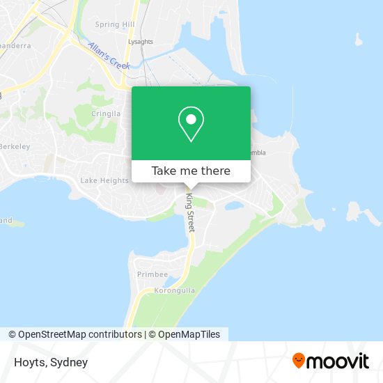 Hoyts map