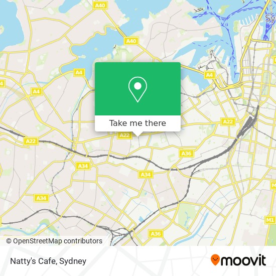 Natty's Cafe map