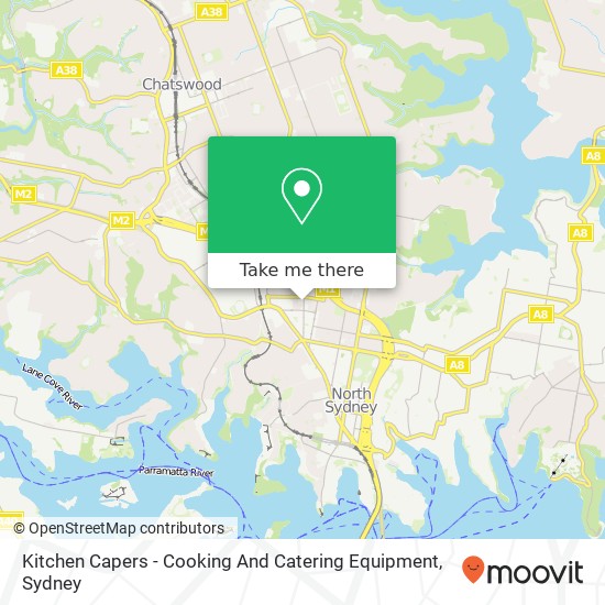 Kitchen Capers - Cooking And Catering Equipment map