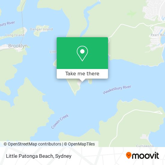Mapa Little Patonga Beach