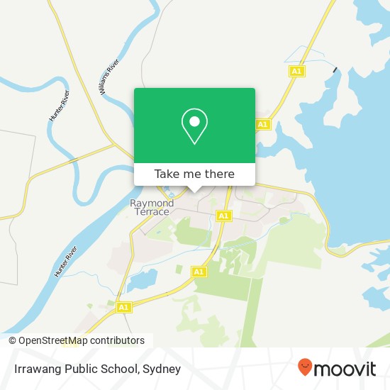 Irrawang Public School map