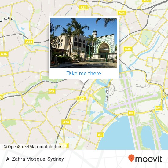 Mapa Al Zahra Mosque
