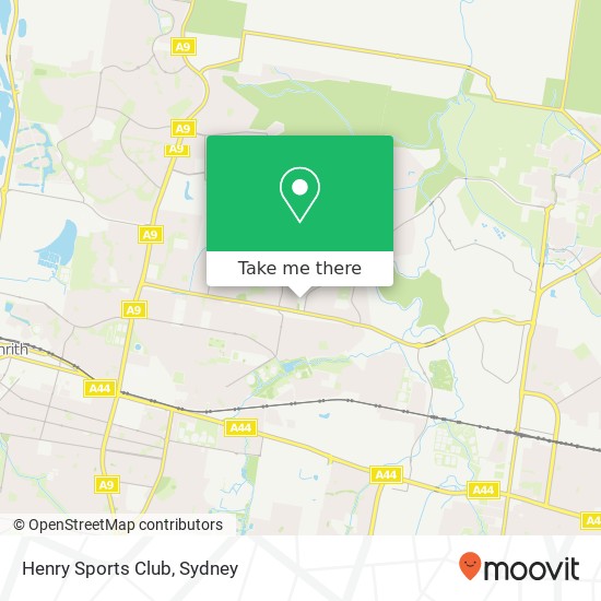 Henry Sports Club map