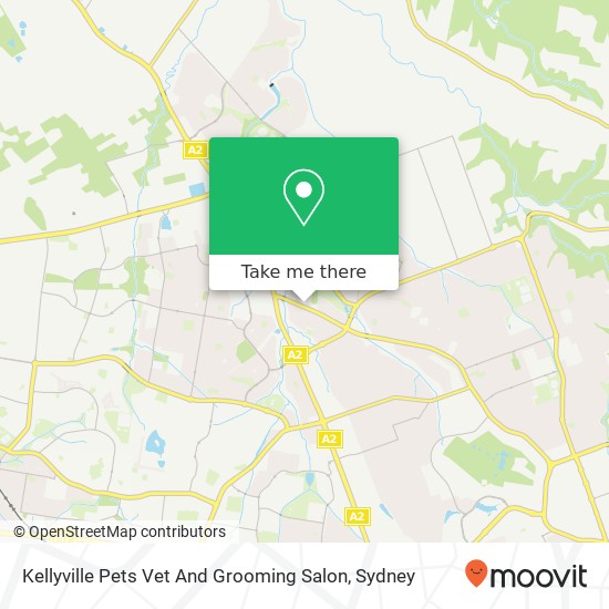 Kellyville Pets Vet And Grooming Salon map
