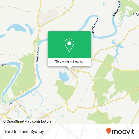 Bird In Hand map