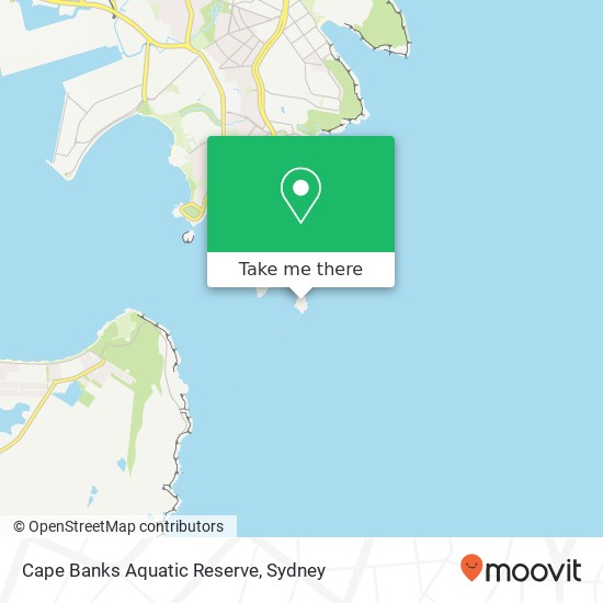 Cape Banks Aquatic Reserve map