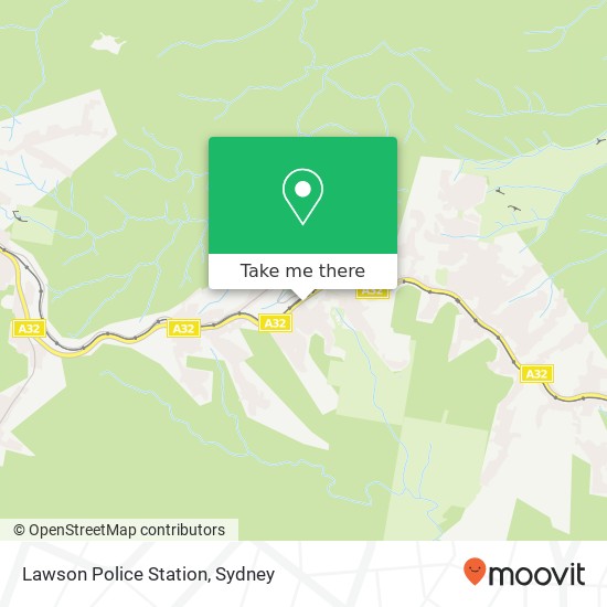 Lawson Police Station map