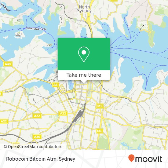 Mapa Robocoin Bitcoin Atm