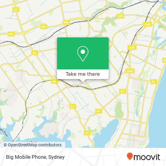 Big Mobile Phone map