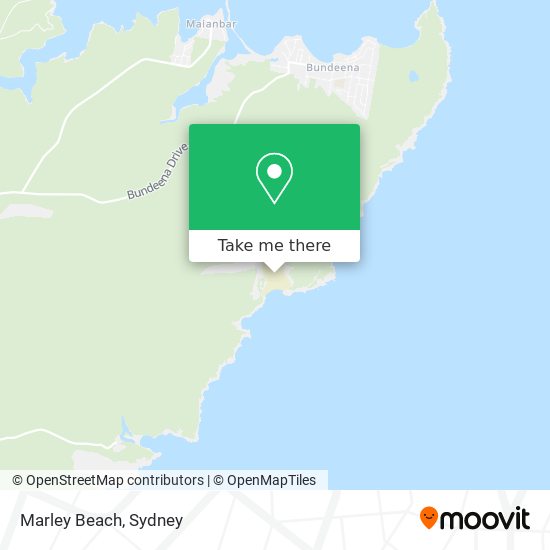 Marley Beach map