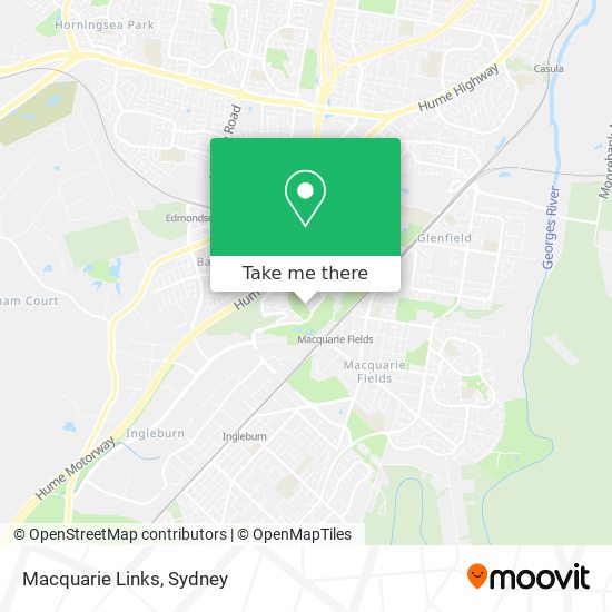 Macquarie Links map