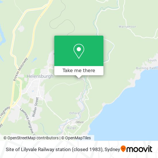 Site of Lilyvale Railway station (closed 1983) map