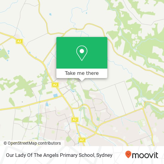 Our Lady Of The Angels Primary School map