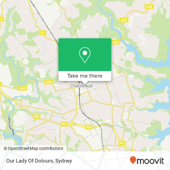 Our Lady Of Dolours map