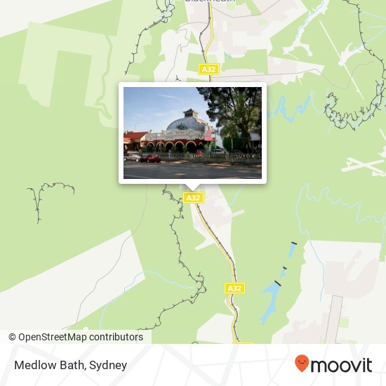Medlow Bath map