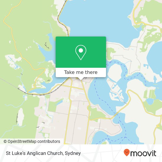 St Luke's Anglican Church map