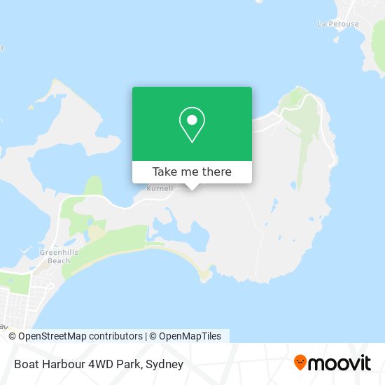 Mapa Boat Harbour 4WD Park