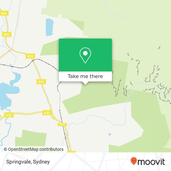 Springvale map