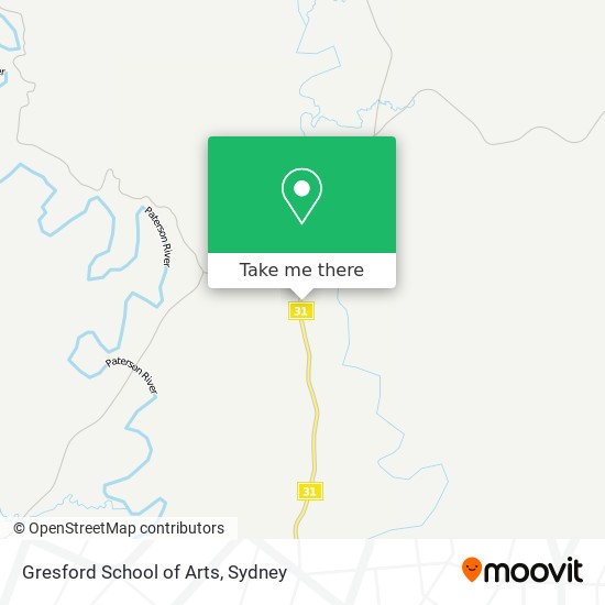 Gresford School of Arts map