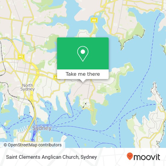 Saint Clements Anglican Church map