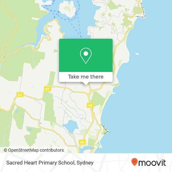 Sacred Heart Primary School map