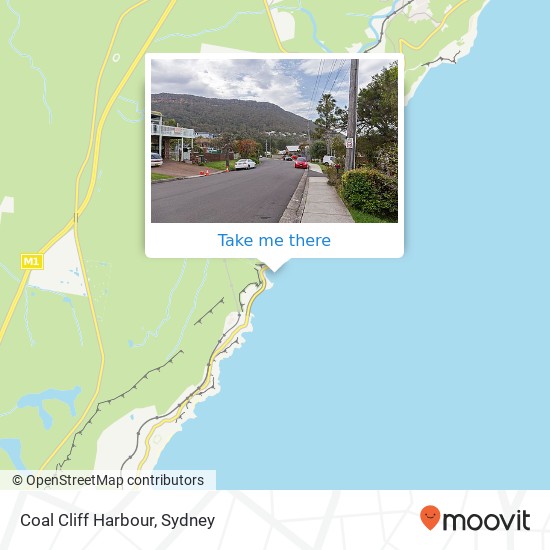 Coal Cliff Harbour map