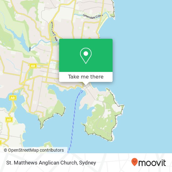 St. Matthews Anglican Church map