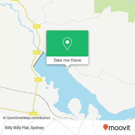 Mapa Billy Billy Flat