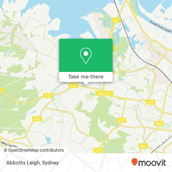 Abbotts Leigh map