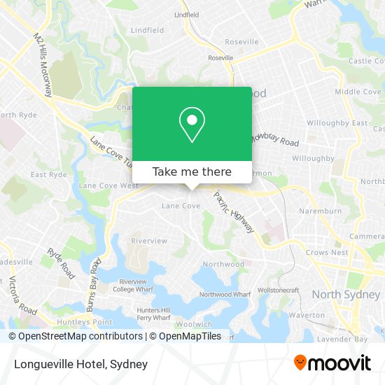 Longueville Hotel map