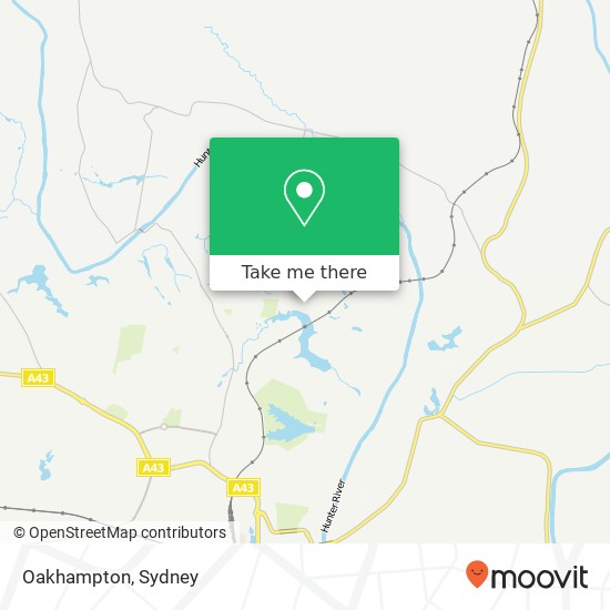 Oakhampton map