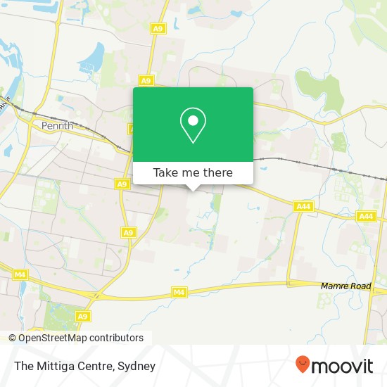 The Mittiga Centre map