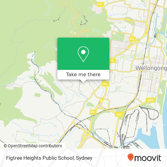 Figtree Heights Public School map