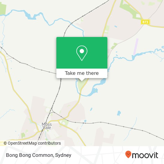 Bong Bong Common map